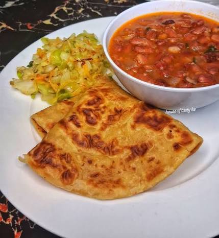 Chapati & Beans