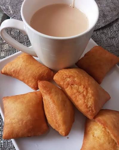 Mandazi & Tea